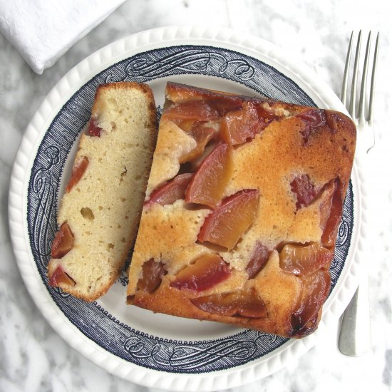 Plum Cake with almond