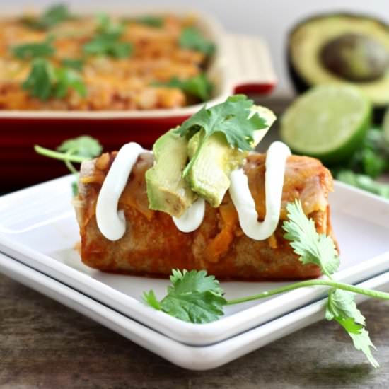 6-ingredient enchiladas