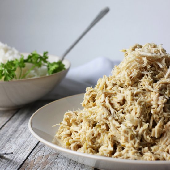 Slow Cooker Salsa Verde Chicken