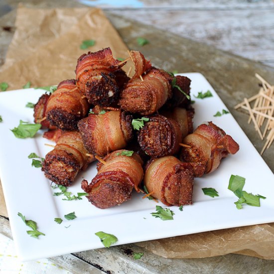 Cheesy Bacon Bombs