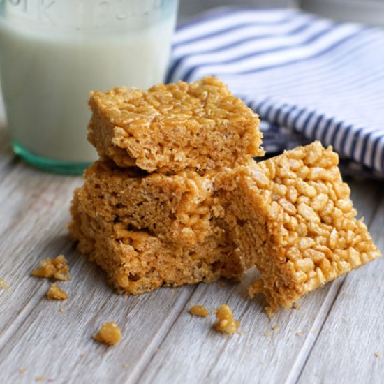 Peanut Butter & Honey Rice Krispies