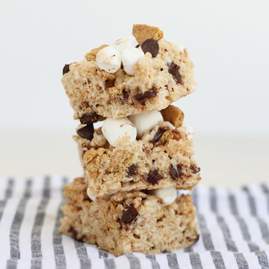 S’mores Rice Krispies Treats