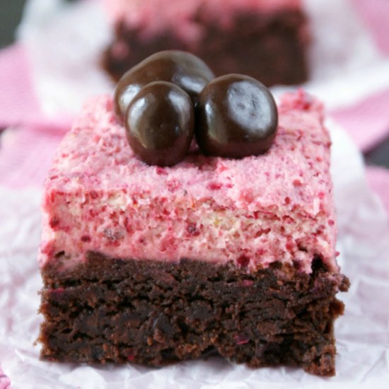 Dark Chocolate Cranberry Brownies