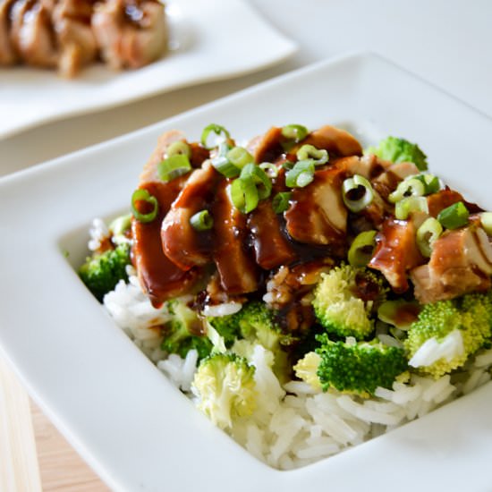 Teriyaki Chicken Rice Bowl