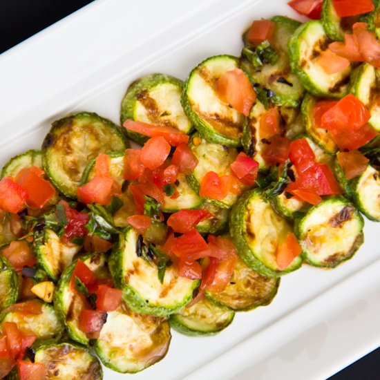 Grilled Zucchini Salad