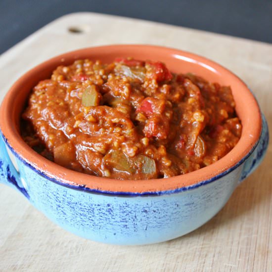 Savory Saucy Taco Oats