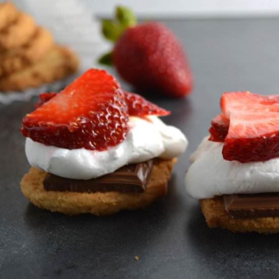 Strawberry Shortcake S’mores