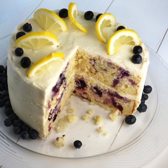 Lemon-Blueberry Cake