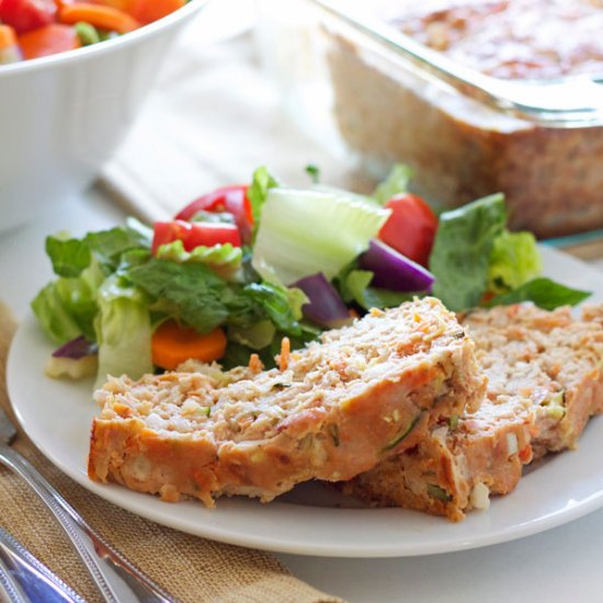 Turkey Vegetable Meatloaf