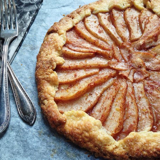 Rustic Pear Tart