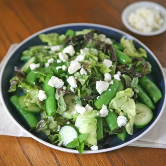 Snap Pea and Cucumber Salad