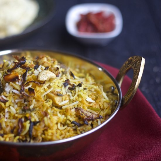 Chicken dum Biriyani