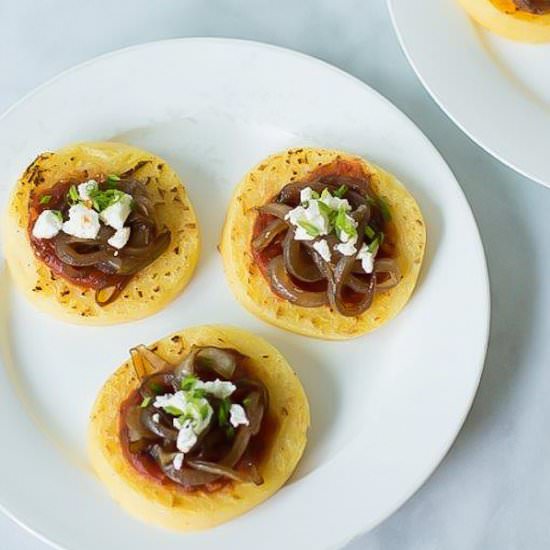 Polenta with Tomato Sauce Balsamic