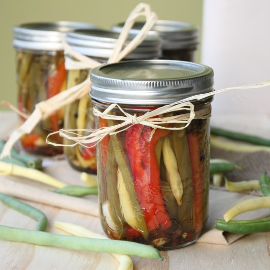 Spicy Pickled Beans