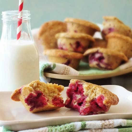 Almond Raspberry Muffins