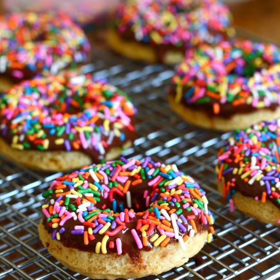 Chocolate Frosted Donuts