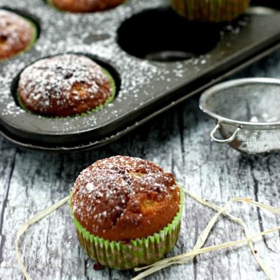 Banana Muffins with Ricotta