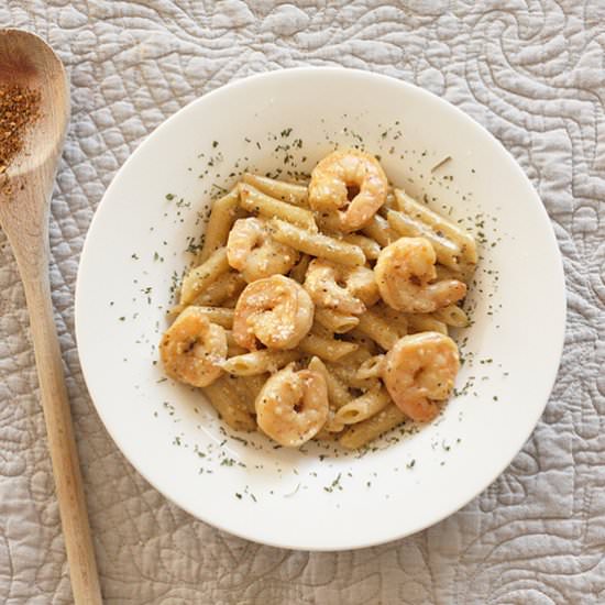 Cajun Style Shrimp Alfredo