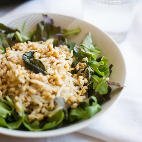 Bean Sprouts and Grano Salad