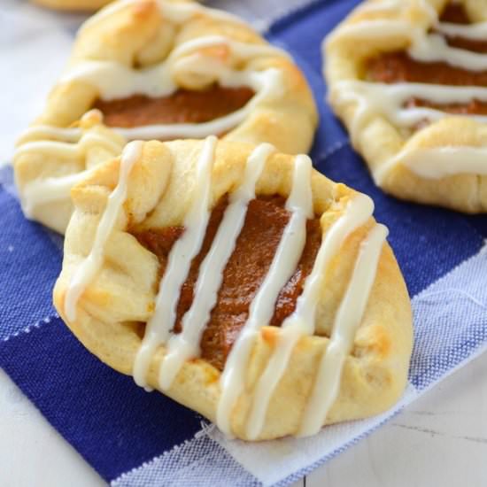 Easy Pumpkin Danish