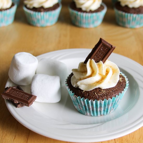 S’mores Cupcakes