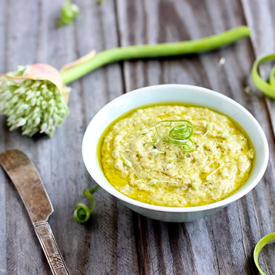 Garlic Flower Pesto