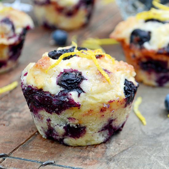 Blueberry and Lemon Muffin