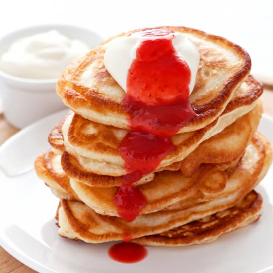 Sour Milk Polish Pancakes