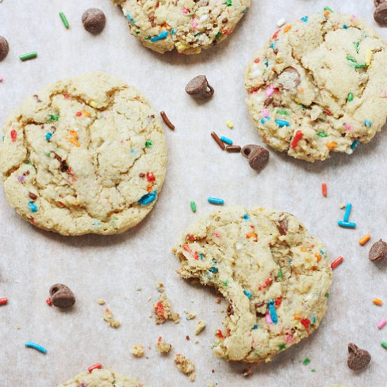 Chocolate Sprinkle Cookies