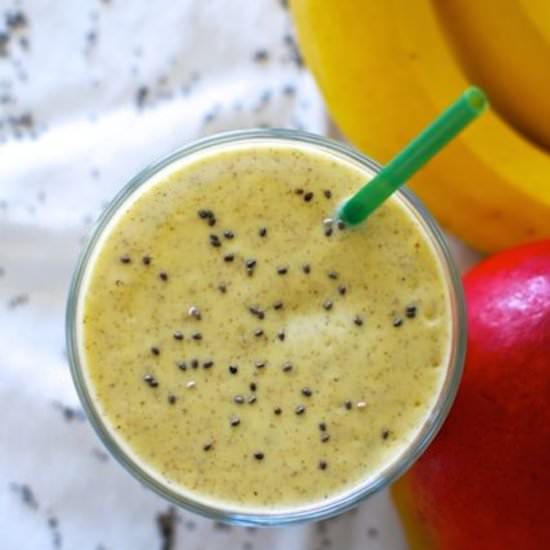 Mango Chia Seed Smoothie