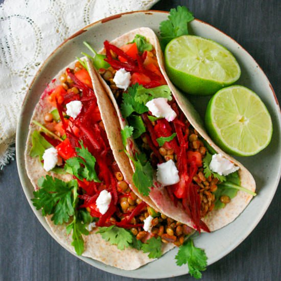 Lentil Tacos