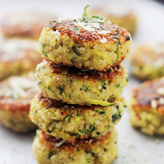 Quinoa Zucchini Fritters