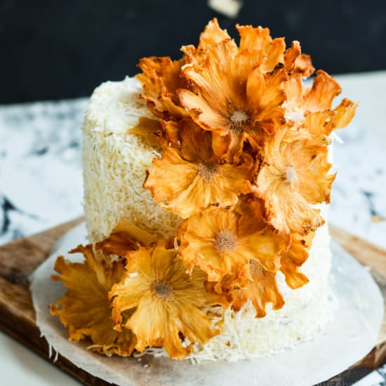 Tropical Bliss Layered Cake