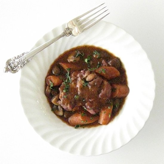 Coq au Vin – Chicken in Red Wine