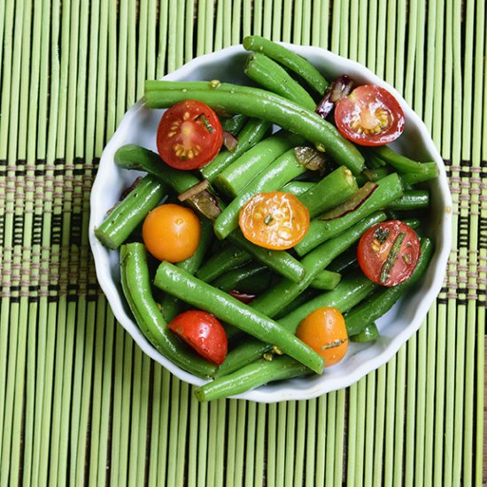 Green Bean and Tomato Salad