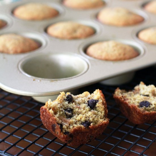 Light Wheat Banana Muffins