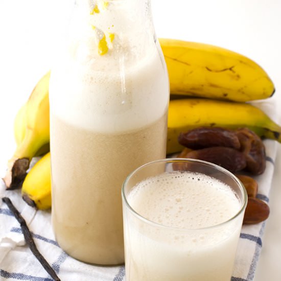 Easy Peasy Banana Milk (Vegan & GF)