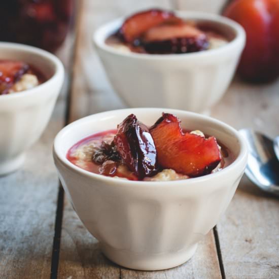 Lemon-Ginger Quinoa Pudding