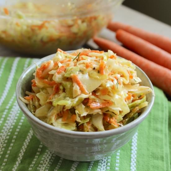 Tangy Vegan Cole Slaw