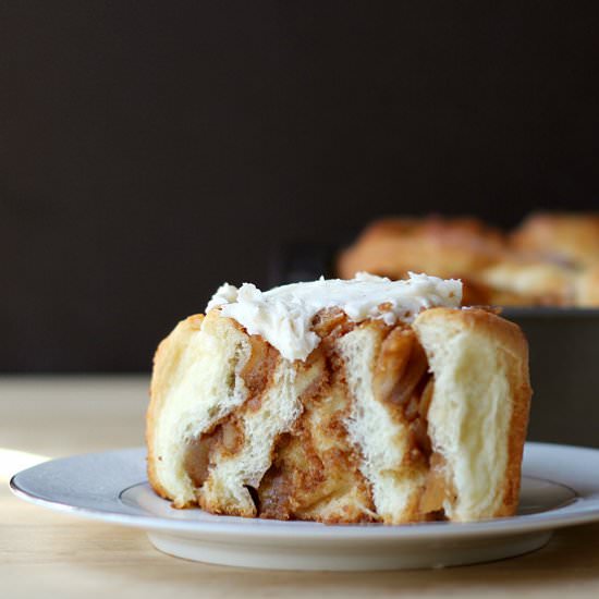 Apple Pie Cinnamon Rolls