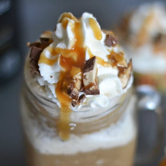 Starbucks Caramel Snickers Frap