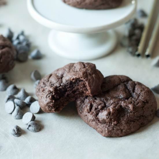 Chocolate Cheesecake Cookies