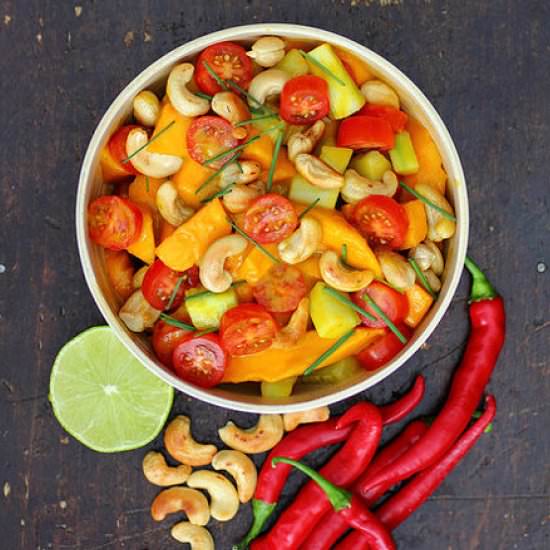 Thai Green Curry Mango Salad