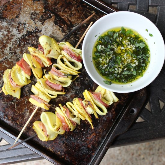 Grilled Vegetable Skewers