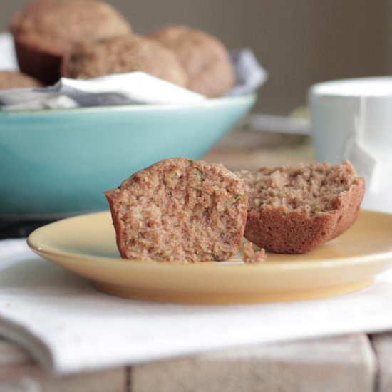 Chai Zucchini Muffins