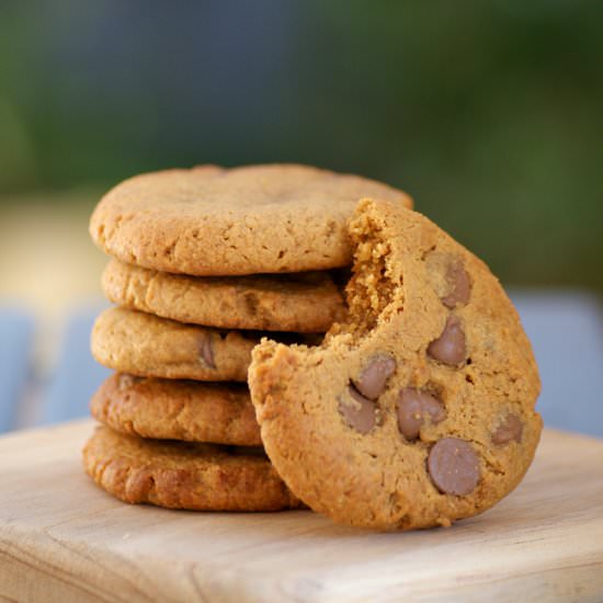 Skinny Peanut Butter Cookies