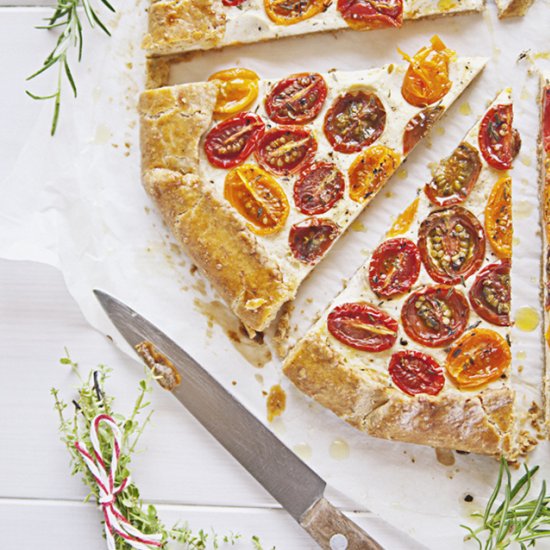 Tomato & Ricotta Galette