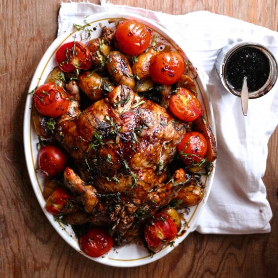 Balsamic Roast Chicken