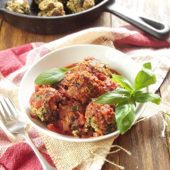 Eggplant Meatballs