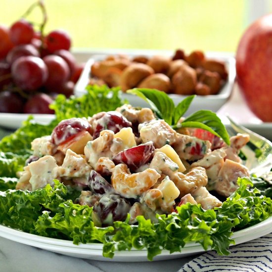 Grilled Black Pepper Chicken Salad